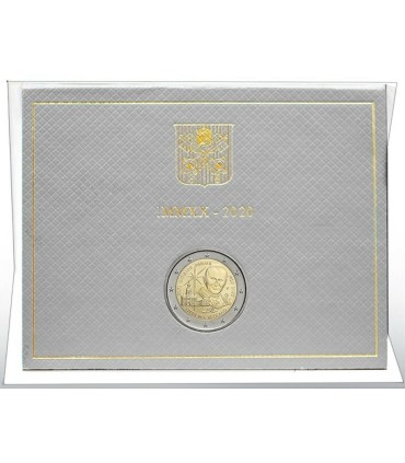 2 Euro Vaticano 2020 - 100 anos do nascimento de João Paulo II € 64,95