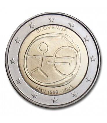 2 Euro UEM Eslovénia 2009 €6,95