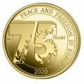 Coincard 2,50 Euro Francaise Belgique 2020 - 75 ans paix et liberté en Europe