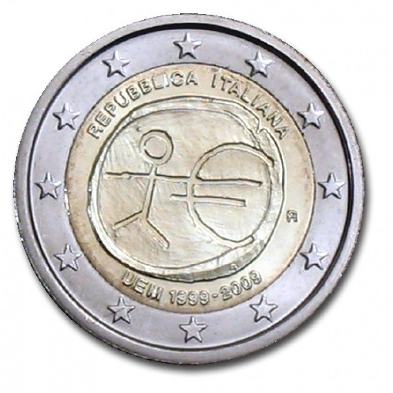 2 Euro Italien 2004 - Eurorare monnaies fautées ou euro rare