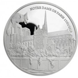 Silver medal Belle Epreuve Notre Dame de Paris