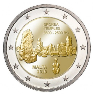 2 Euro Malte 2020 - Temple de Skorba