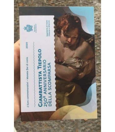 2 euros San Marino 2020 - 250 anos da morte de Giovanni Battista Tiepolo 99,49 euros