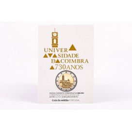 2 Euro Brillant Universel Portugal 2020 - 730 ans de l'université de Coimbra