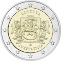 2 Euro Lituanie 2020 - Région de Aukstaitija