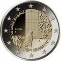 2 euro Allemagne 2020 - 50 ans de la Génuflexion de Willy Brandt