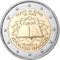 2 Euro France 2007 Traité de Rome