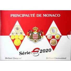 Monaco 2014 official euro coin set