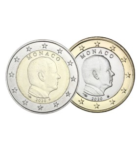 pacote 2 euros + 1 euro Mónaco 2020 €8,50