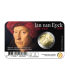 Tarjeta 2 Euros Bélgica 2020 - Jan van Eyck € 12.95