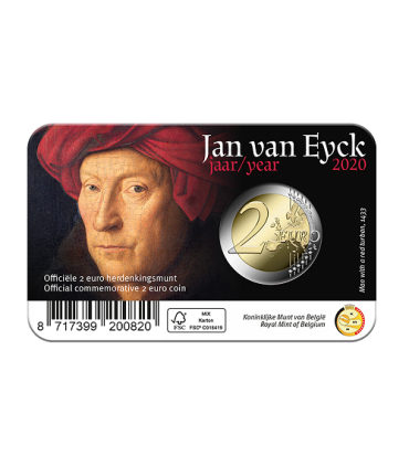 Moneta 2 Euro Belgio 2020 - Jan van Eyck  12,95 €