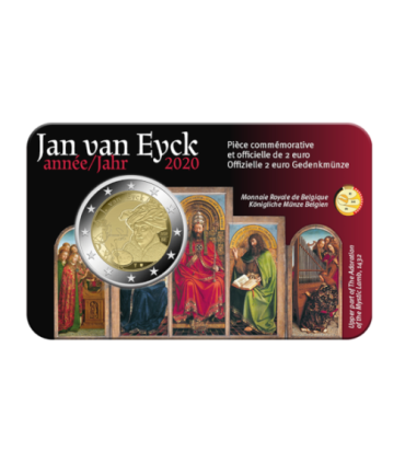 Moneta 2 Euro Belgio 2020 - Jan van Eyck  12,95 €