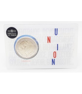 Coincard 2 Euro Frankreich 2020 - Medizinische Forschung Version Union  12,75 €