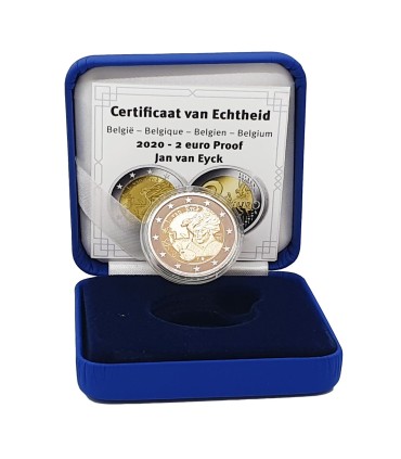 2 Euro Belgio 2020 BE - Jan van Eyck  29,98 €