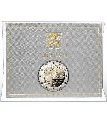 2 Euro Vaticaan 2020 - 500 jaar sinds de dood van Rafaël €39,95