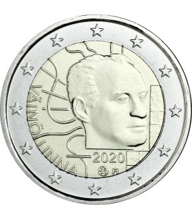 2 Euro Finland 2020 - 100 jaar na de geboorte van Väinö Linna €7,19