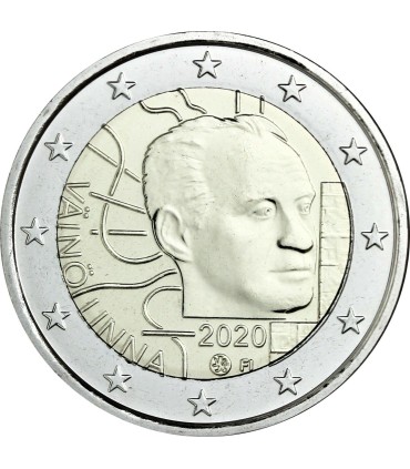 2 Euro Finland 2020 - 100 jaar na de geboorte van Väinö Linna €7,19