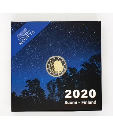 2 Euro Finlândia 2020 Impressão fina - 100 anos desde o nascimento de Väinö Linna 34,99