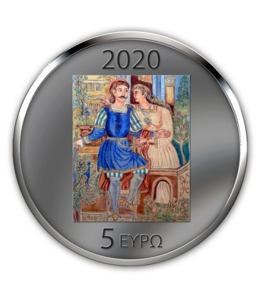 5 Euro Griekenland 2020 - Geboorte van de schilder Theophilos €20,99