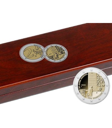 VOLTERRA portamonete 5x 2 euro Germania 2020 Varsavia  16,95 €