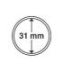 CAPS PREMIUM Cápsulas redondas ultra sem rebordo para moedas de 31 mm € 34,90