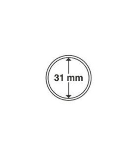 Cápsulas redondas sin borde CAPS PREMIUM Ultra para monedas de 31 mm € 34,90