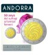 2 Euro Andorra 2020 - 50 anos de sufrágio universal feminino 42,95
