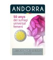 2 Euro Andorra 2020 - 50 jaar algemeen vrouwenkiesrecht