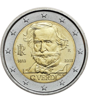 2 Euro Italien 2013 Giuseppe Verdi  5,49 €