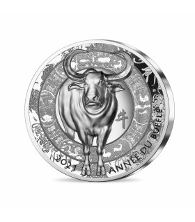 20 Euro frankrijk 2021 - Jaar van de os €95,95