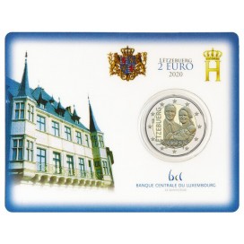 Coincard 2 Euro Luxembourg 2020 Naissance du prince Charles