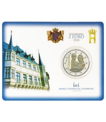 Munt 2 Euro Luxemburg 2020 Geboorte van Prins Charles €48,99