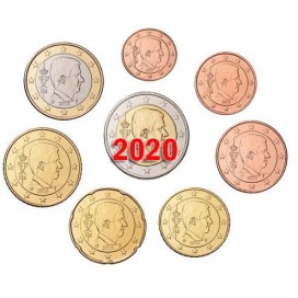 Serie Euro BELGIQUE 2020