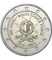 2 euro herdenkingskaart MALTA 2014 Politie €15,95