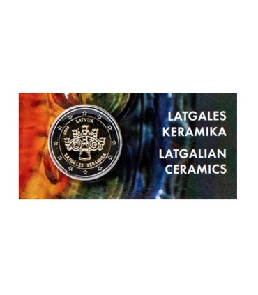 2 Euro BU Letónia 2020 - Cerâmica Latgale € 44,95