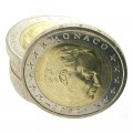 2 Euro MONACO 2002 Reinier -   Description : Dans la couronne, les douze étoiles de la Communauté européenne sont disposées par 