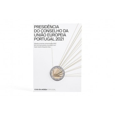 2 Euro BU Portugal 2021 - Présidence du Conseil de l'Europe