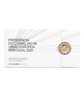 2 Euro BE Portugal 2021 - Presidência do Conselho da Europa 42,99