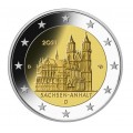5 x 2 euro Allemagne 2021 Belle Epreuve BE - Cathédrale de Magdebourg