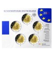5 x 2 euro Allemagne 2021 Brillant Universel BU - Cathédrale de Magdebourg  26,99 €