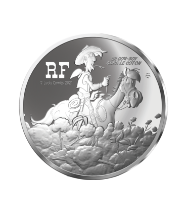 10 Euro frankrijk 2021 - Lucky Luke €84.95