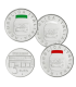 3 x 5 euros Itália 2021 - Nutella 159,00
