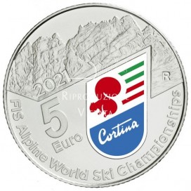 5 euro Italie 2021 Mondial de Ski Alpin