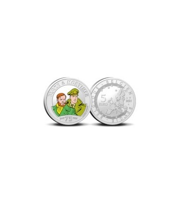 5 euro Belgio 2021 - 75 anni di Blake e Mortimer versione a colori  19,95 €