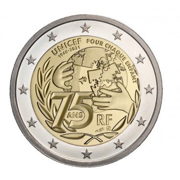 2 Euro France 2021 - Unicef