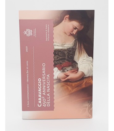 2 Euro San Marino 2021 - 450 anni dalla nascita di Caravaggio  76,99 €