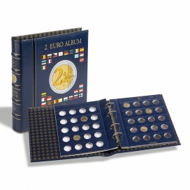 Numismatic album for 2 euros