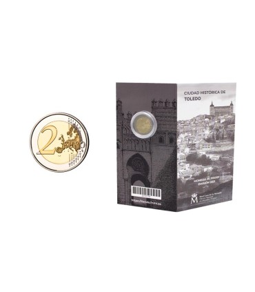2 Euro BE Spanje 2021 - Stad Toledo €29,99