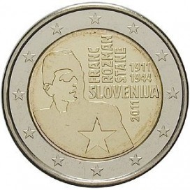 2 Euro Slovénie 2011 Franz-Rozman -  Thème: 2 € commémorative Italie 2011 commémorant le 150ème anniversaire de son Unifica