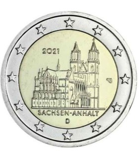 2 euros Alemanha 2021 - Catedral de Magdeburgo 3,00 euros